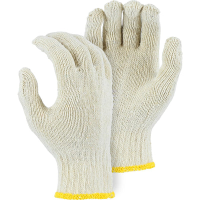 Majestic 3805 Medium Weight Cotton/Poly String Knit Glove (One Dozen)