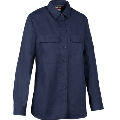 PIP 385-FRRSW AR/FR Dual-Certified Women's Ripstop Long Sleeve Work Shirt- 9 cal/cm2