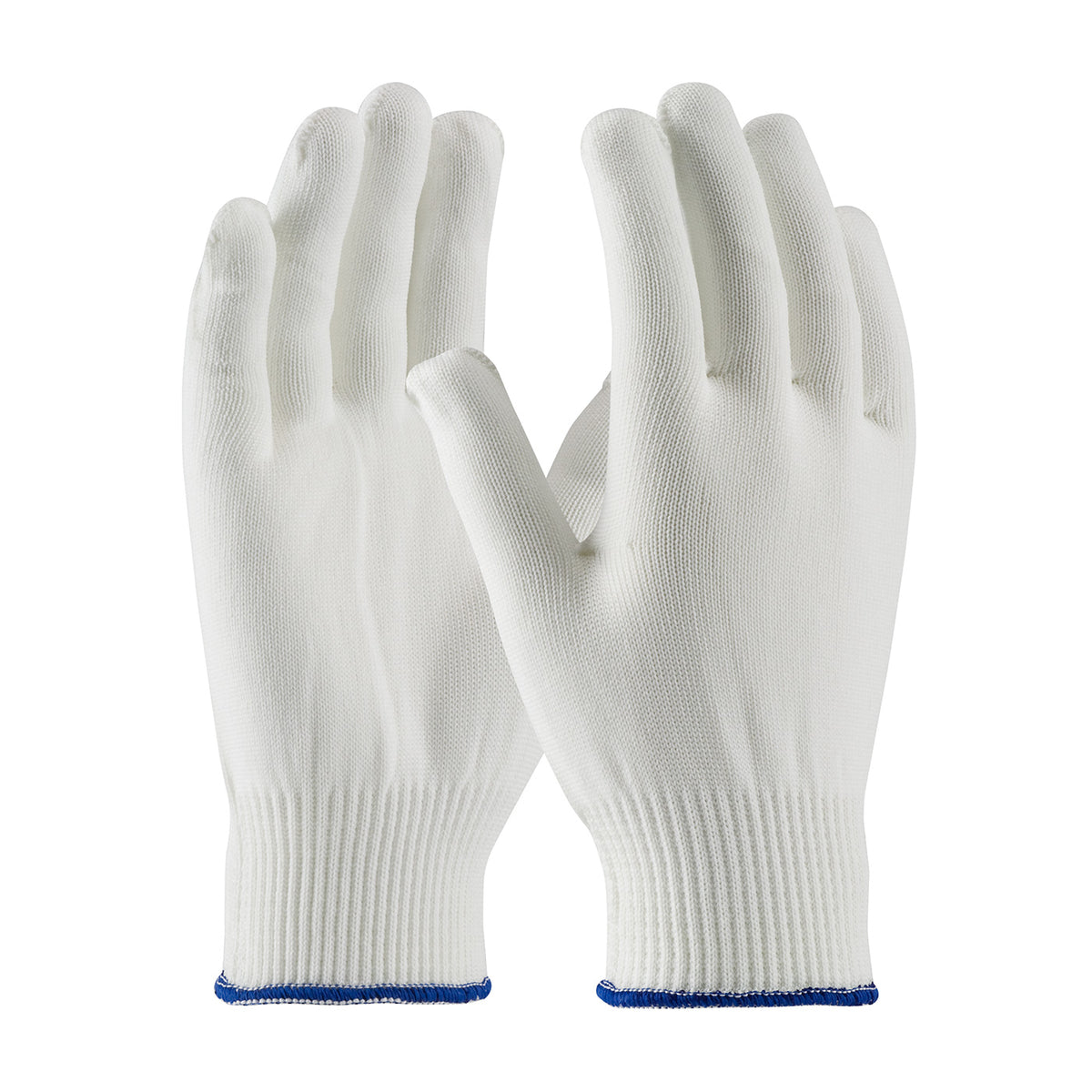 CleanTeam 40-230 Light Weight Seamless Knit Stretch Polyester Clean Environment Glove - Silicone-Fre