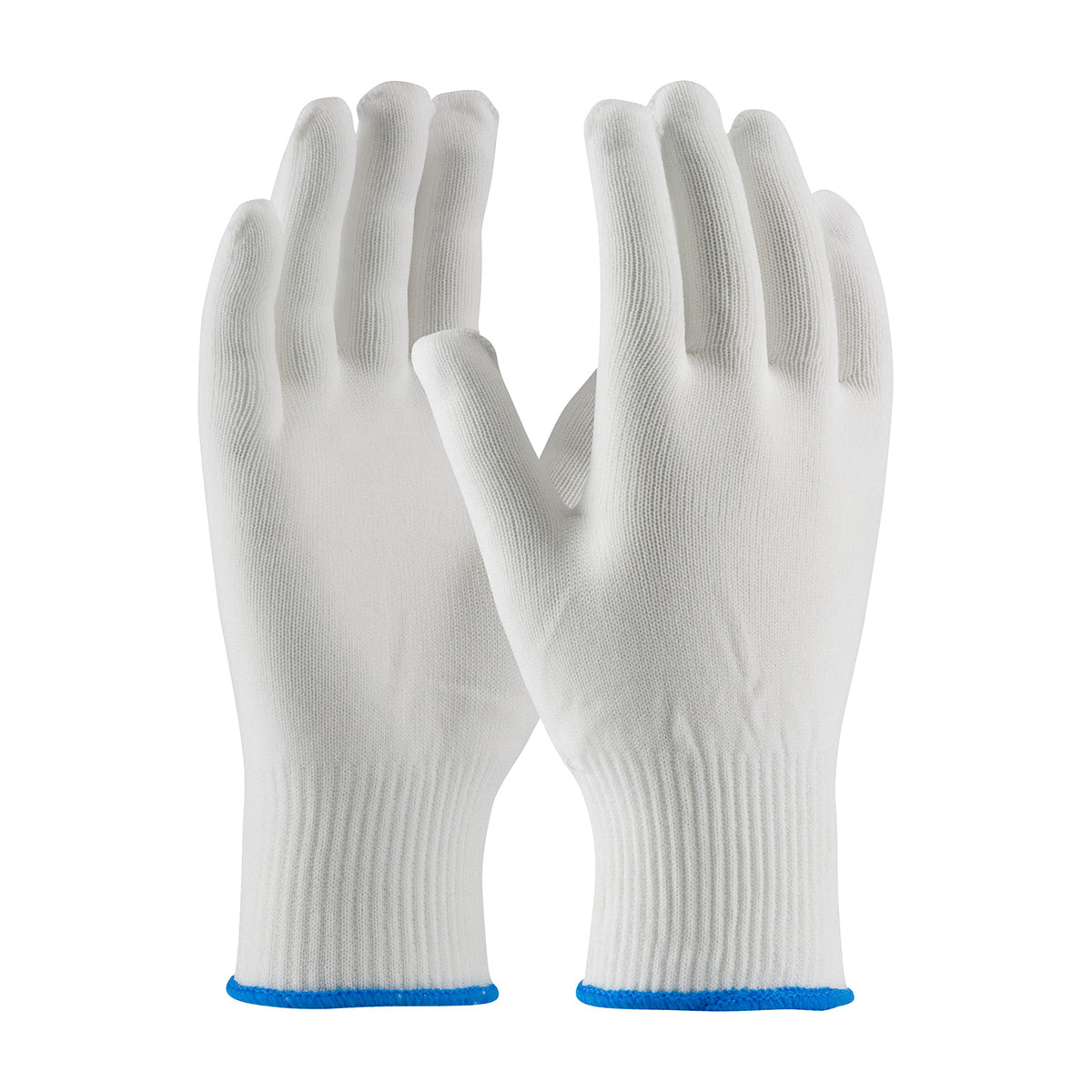 CleanTeam 40-730 Light Weight Seamless Knit Nylon Clean Environment Glove - 13 Gauge (One Dozen)