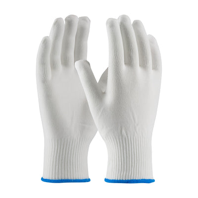 CleanTeam 40-730 Light Weight Seamless Knit Nylon Clean Environment Glove - 13 Gauge (One Dozen)