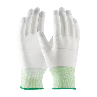 CleanTeam 40-C125 Seamless Knit Nylon Clean Environment Glove with Polyurethane Coated Smooth Grip o