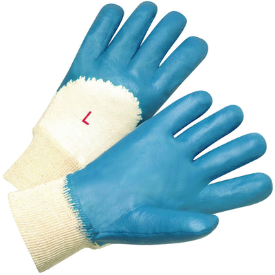 West Chester 4060 Lightweight Nitrile Palm Coated Jersey Knit Wrist Gloves (One Dozen)