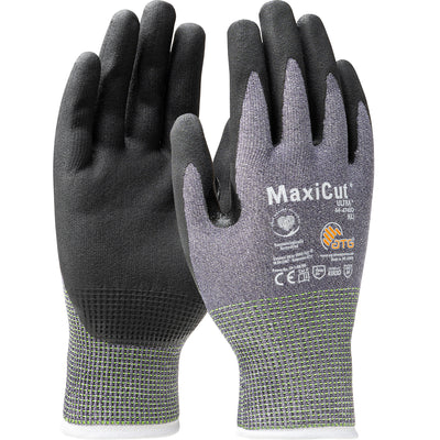 ATG 44-4745D Seamless Knit A4 Engineered Yarn with Premium Nitrile Coated MicroFoam Grip on Palm & F