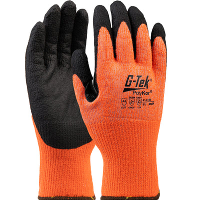 G-Tek 41-8156 Seamless Knit Single-Layer PolyKor® / Acrylic Blended Glove with Foam Nitrile Coated G