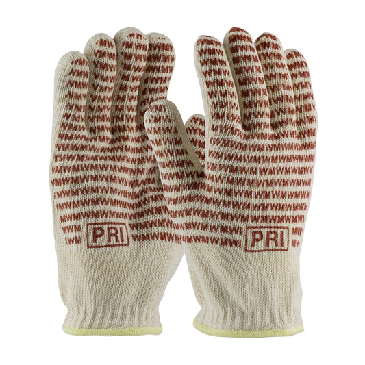 PIP 43-502 Double-Layered Cotton Knit Hot Mill EverGrip Nitrile Coating Safety Glove(One Dozen)