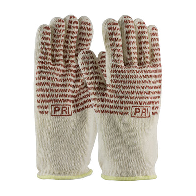 PIP 43-802 Double-Layered Cotton Seamless Knit Hot Mill Glove with Double-Sided EverGrip™ Nitrile Co