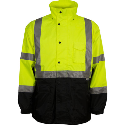 Reflective Apparel 431ST ANSI Type R Class 3 Waterproof 3-Seasons Parka - Outer Shell