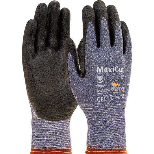 PIP 44-3745 MaxiCut Ultra Knit Engineered Yarn Nitrile Coated Safety Glove(One Dozen)