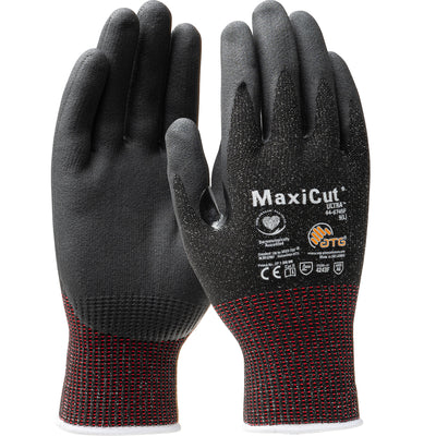 ATG 44-6745F Seamless Knit A6 Engineered Yarn with Premium Nitrile Coated MicroFoam Grip on Palm & F