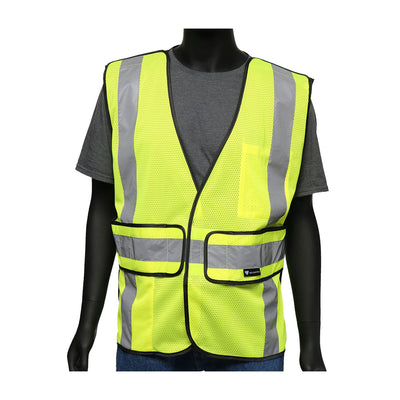 West Chester 47200 Hi-Viz Breakaway Safety Vest - Mesh (Class 2) (Pack of 1)