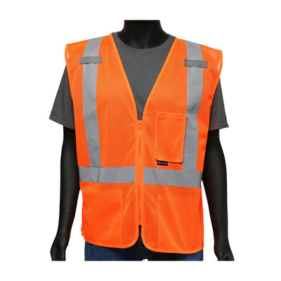 West Chester 47210 Hi-Viz Classic Safety Vest - Mesh (Class 2) (Pack of 1)