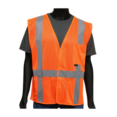 West Chester 47218 Hi-Viz Limited Flammability Safety Vest - Mesh (Class 2) (Pack of 1)