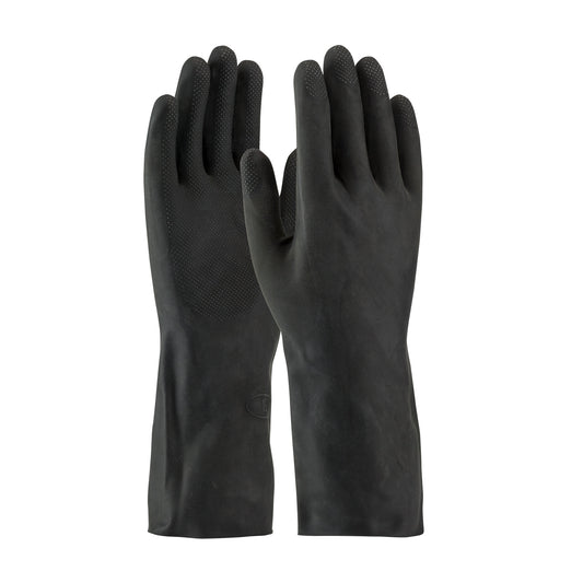 Assurance 48-L300K Unsupported Latex, Industrial Flock Lined with Raised Diamond Grip - 28 Mil (One 