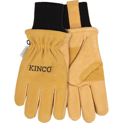 Kinco 901W Women's Women's Lined Premium Grain & Suede Pigskin Ski Glove with Omni-Cuff™