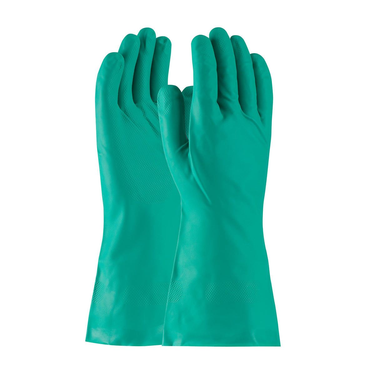 Assurance 50-N140G Unsupported Nitrile, Unlined with Raised Diamond Grip - 15 Mil (One Dozen)