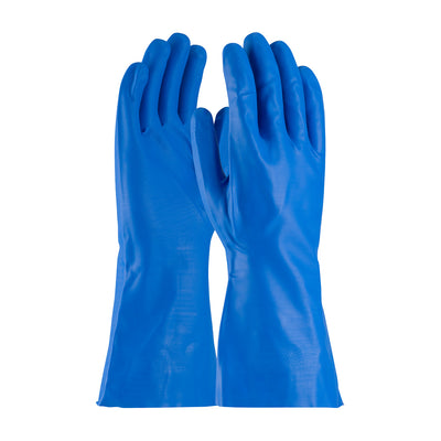 Assurance 50-N160B Unsupported Nitrile, Flock Lined with Raised Diamond Grip - 15 Mil (One Dozen)
