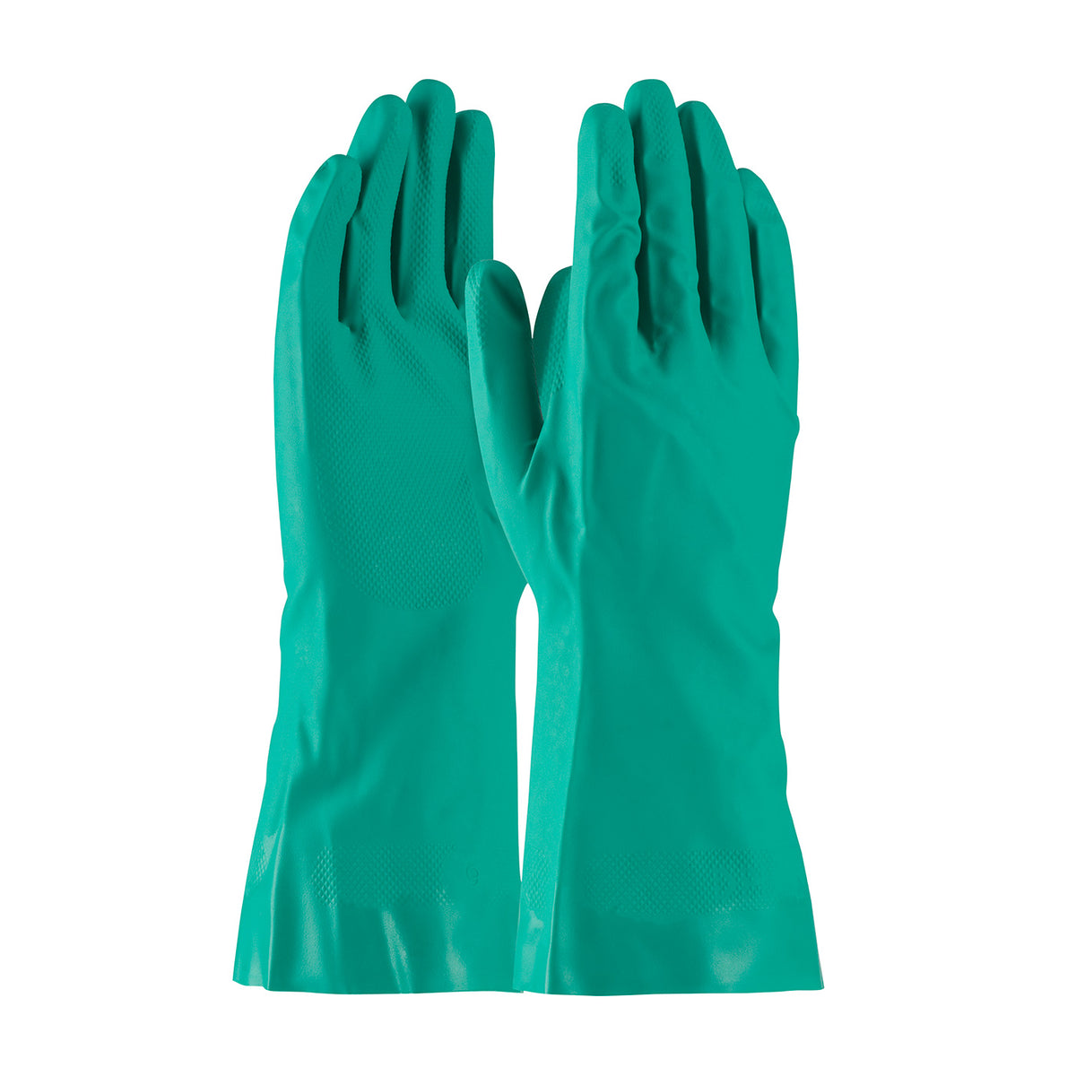 Assurance 50-N150G Unsupported Nitrile, Flock Lined with Raised Diamond Grip - 15 Mil (One Dozen)