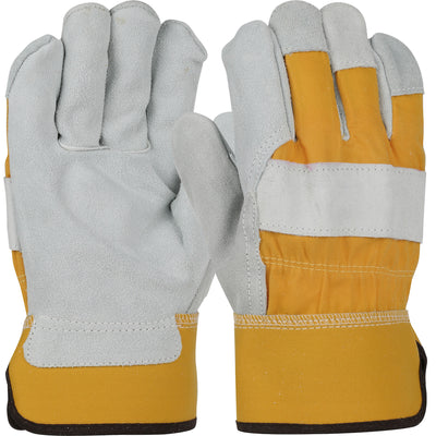 West Chester 500Y Premium Split Cowhide Palm Rubberized Cuff Gloves (One Dozen)