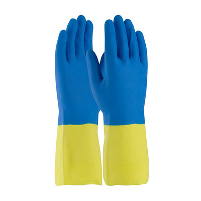 Assurance 52-3672 Unsupported Neoprene/Latex, Flock Lined with Raised Diamond Grip - 19 Mil (One Doz