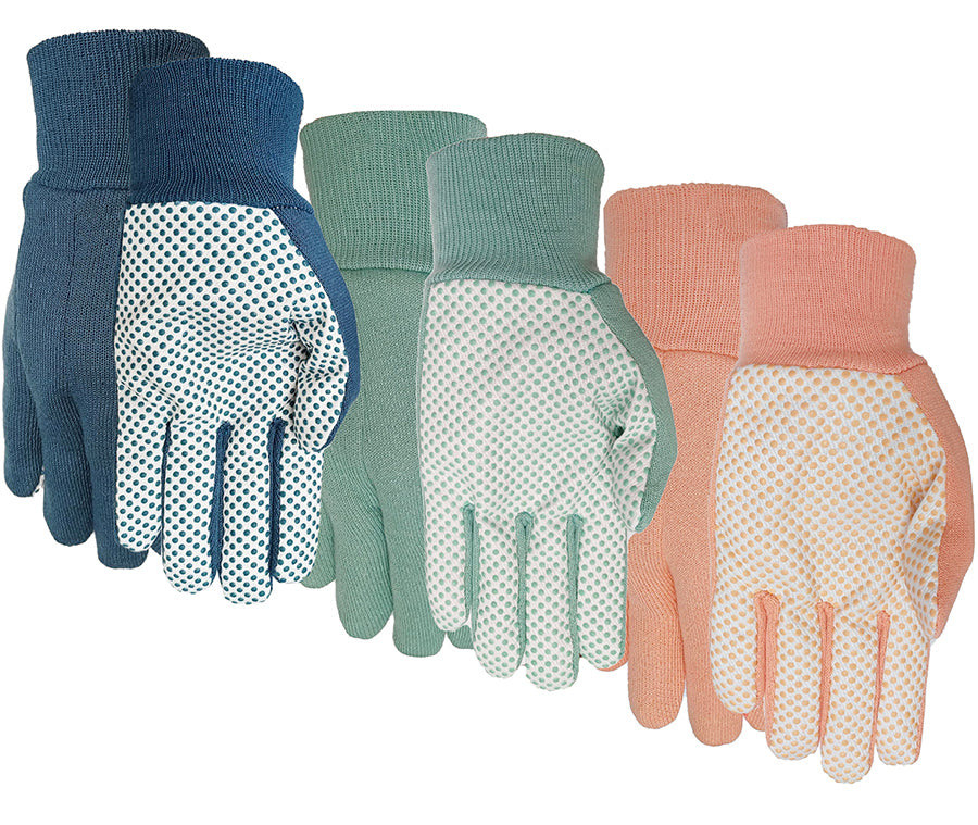 Midwest 522A4 Fabric with Dots Gripping Glove (6 Pair)