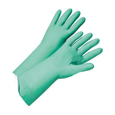 West Chester 52N104 Flock Lined Green Nitrile 18 mil 13