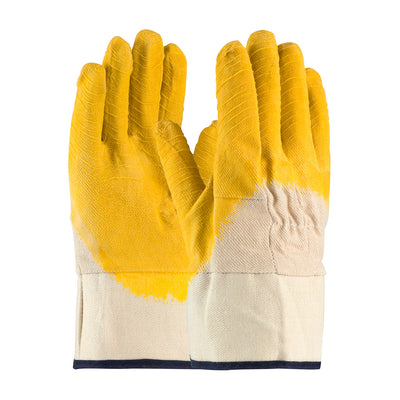 PIP 55-3243 Armor Latex Coated with Canvas Liner and Crinkle Finish Safety Glove (One Dozen)