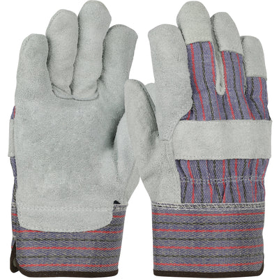 West Chester 558 Standard Split Cowhide Palm Rubberized Cuff Gloves (One Dozen)