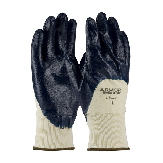 PIP 56-3170 ArmorLite Nitrile Dipped Interlock Liner Textured Finish Safety Glove(One Dozen)