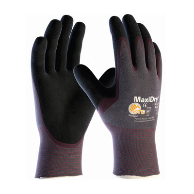 PIP 56-424 MaxiDryUltra Lightweight Nitrile Palm Dipped Non-Slip Grip Safety Glove(One Dozen)