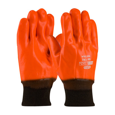 ProCoat 58-7303 Insulated Waterproof Premium PVC Dipped with Interlock/Jersey Liner Safety Glove (One Dozen)