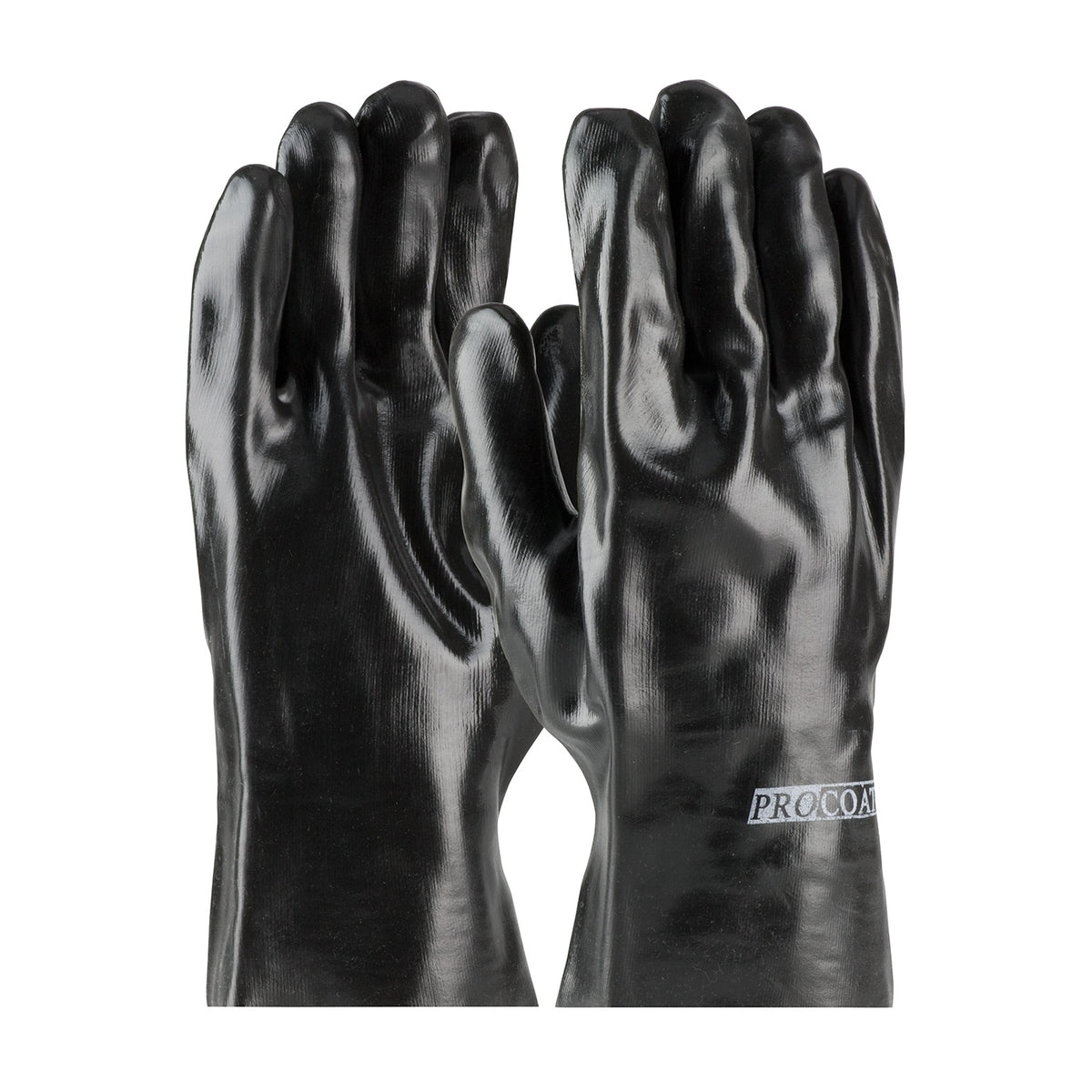 PIP 58-8020 Premium PVC Dipped Glove with Interlock Liner and Smooth Finish - 10" Length (One Dozen)