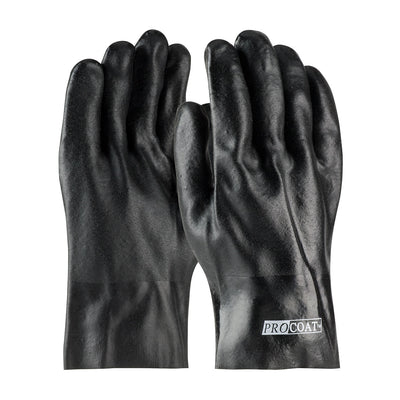 PIP 58-8020DD Premium PVC Dipped Glove with Jersey Liner and Rough Acid Finish - 10