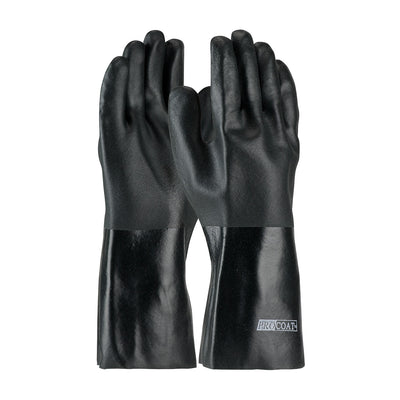 PIP 58-8040DD Premium PVC Dipped Glove with Jersey Liner and Rough Acid Finish - 14