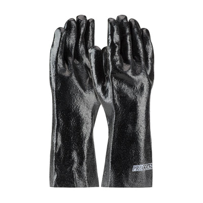 PIP 58-8040R Premium PVC Dipped Glove with Interlock Liner and Semi-Rough Finish - 14