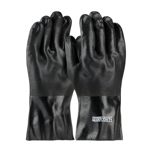 PIP 58-8230DD Premium PVC Dipped Glove with Jersey Liner and Rough Sandy Finish - 12" Length (One Do