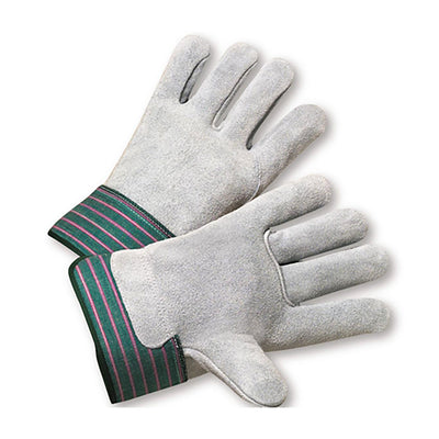 West Chester 600-EA Select Full Leather Back Split Cowhide Leather Palm Gloves (One Dozen)