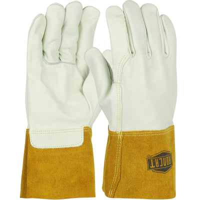 Ironcat 6010 Premium Top Grain Cowhide Leather MIG Welder's Glove with Kevlar® Stitching - 4