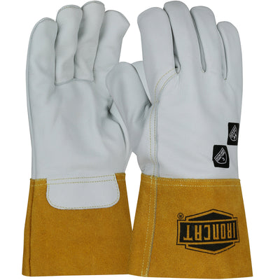 Ironcat 6040 AR Premium Top Grain Cowhide Leather MIG Welder's Glove with Kevlar® Stitching & Para-A