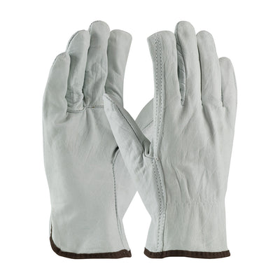 PIP 68-106 Industry Grade Top Grain Cowhide Leather Drivers Glove - Straight Thumb (One Dozen)