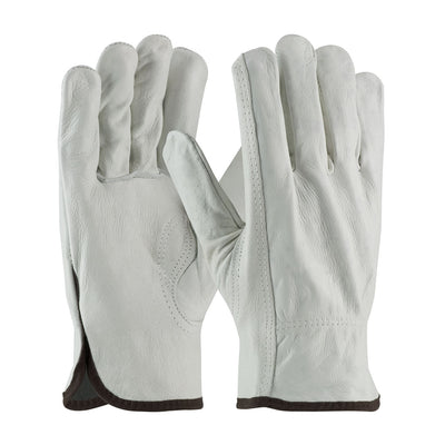 PIP 68-163 Regular Grade Top Grain Cowhide Keystone Thumb Leather Drivers Glove (One Dozen)