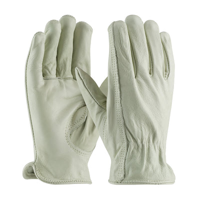 PIP 68-168 Premium Grade Top Grain Cowhide Leather Drivers Glove - Keystone Thumb (One Dozen)