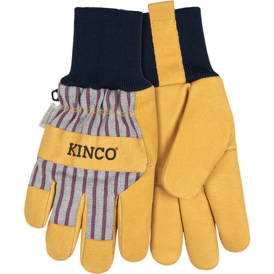 Kinco 1927KWW Women's Women's 1927KW™ Lined Premium Grain Pigskin Palm with Knit Wrist