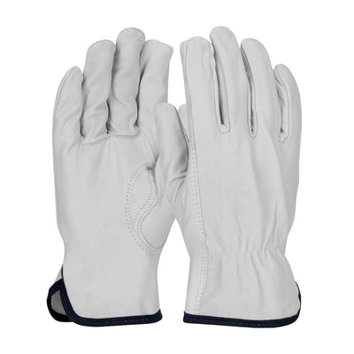 PIP 71-3601 Regular Grade Top Grain Goatskin Leather Drivers Glove - Keystone Thumb (One Dozen)