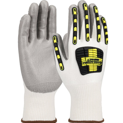 PIP 713HGWUB Barracuda Seamless Knit HPPE Blended Glove with Impact Protection Safety Glove (One Dozen)