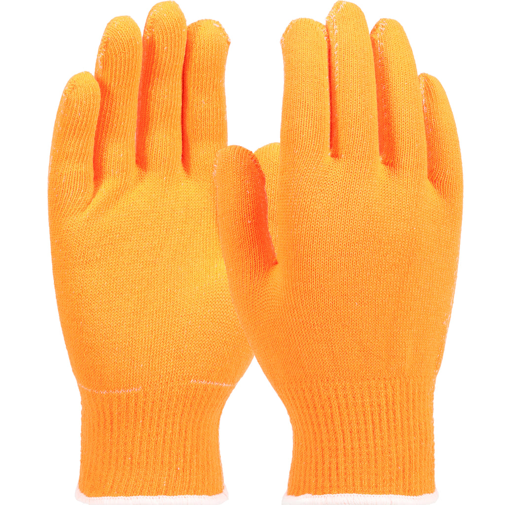 West Chester 713STO Protective Gear ThermaStat 13 Gauge Orange Thermal Liner Gloves (One Dozen)