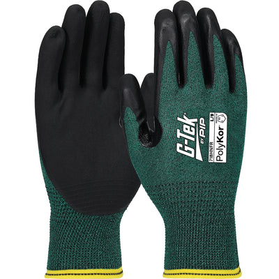 West Chester 718HNFR Barracuda Green HPPE Gloves w/ Black Nitrile Foam Coating Gloves (One Dozen)