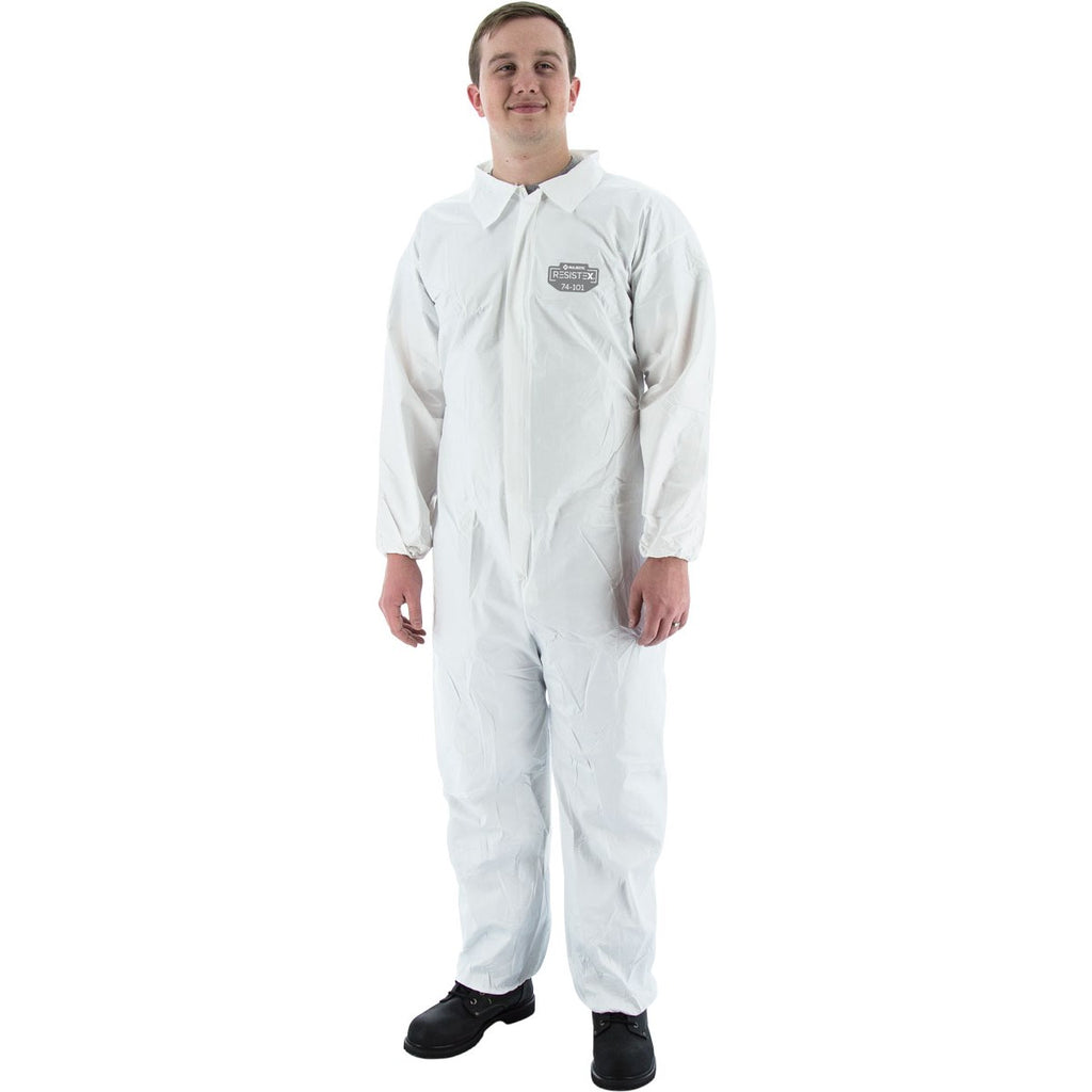 Majestic 74-101 ResisTEX Micro-Porous Coverall with Elastic Wrist & Ankle (1 Case)