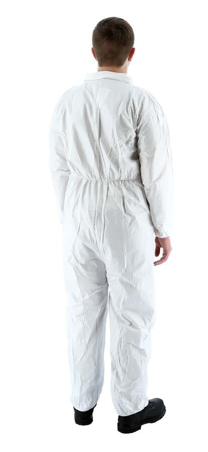 Majestic 74-101 ResisTEX Micro-Porous Coverall with Elastic Wrist & Ankle (1 Case) - back view
