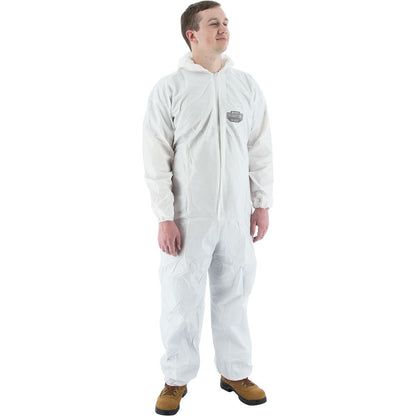 Majestic 74-102 ResisTEX Micro-Porous Coverall with Hood and Elastic Wrist & Ankle (25 pcs)